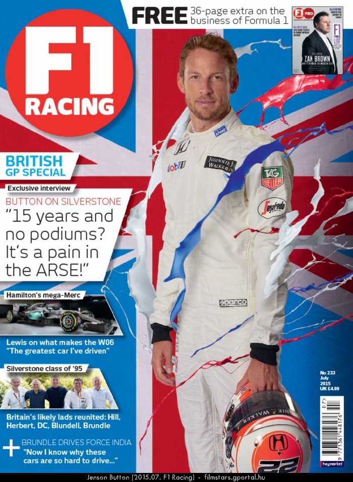 Jenson Button (2015.07. F1 Racing)