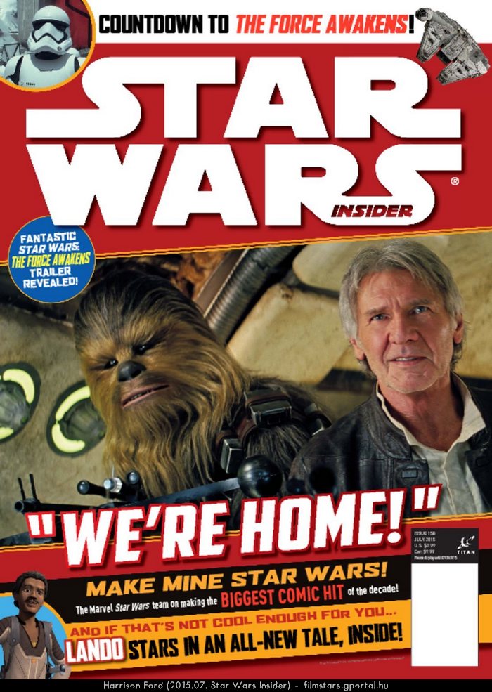 Harrison Ford (2015.07. Star Wars Insider)