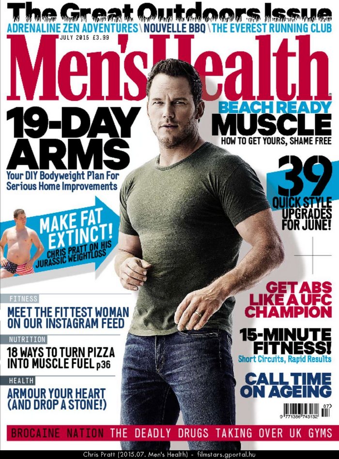 Chris Pratt (2015.07. Men's Health)