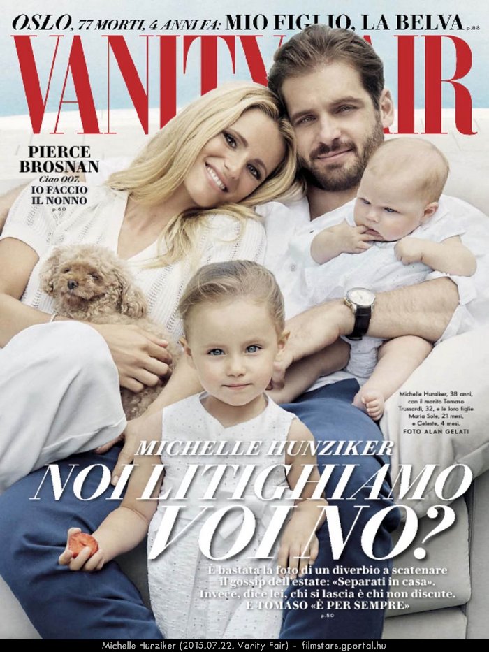 Michelle Hunziker (2015.07.22. Vanity Fair)