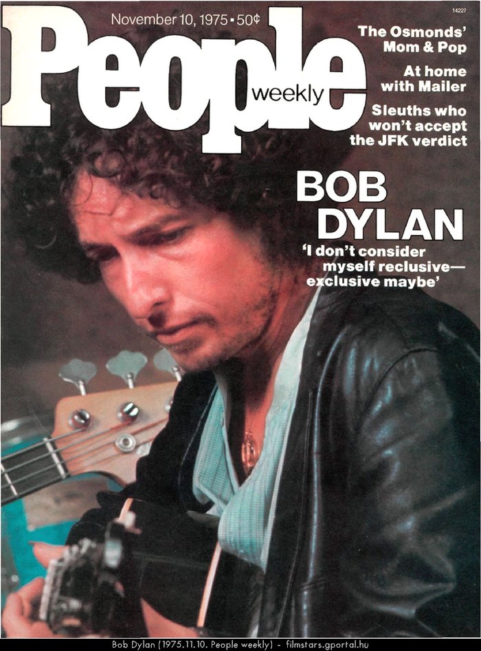 Bob Dylan (1975.11.10. People weekly)