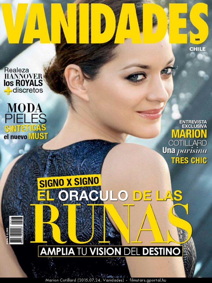 Marion Cotillard (2015.07.24. Vanidades)