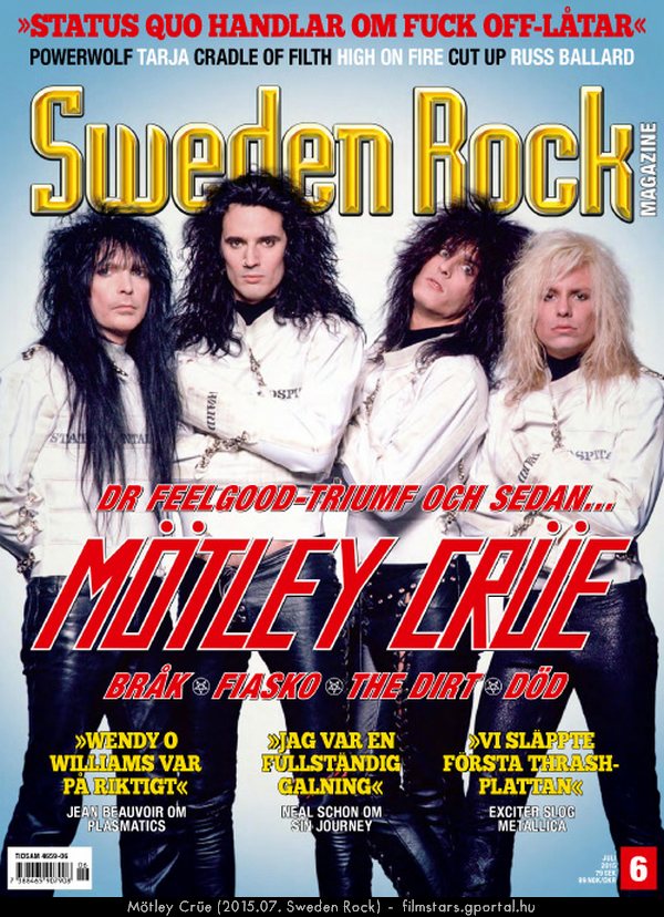 Mtley Cre (2015.07. Sweden Rock)