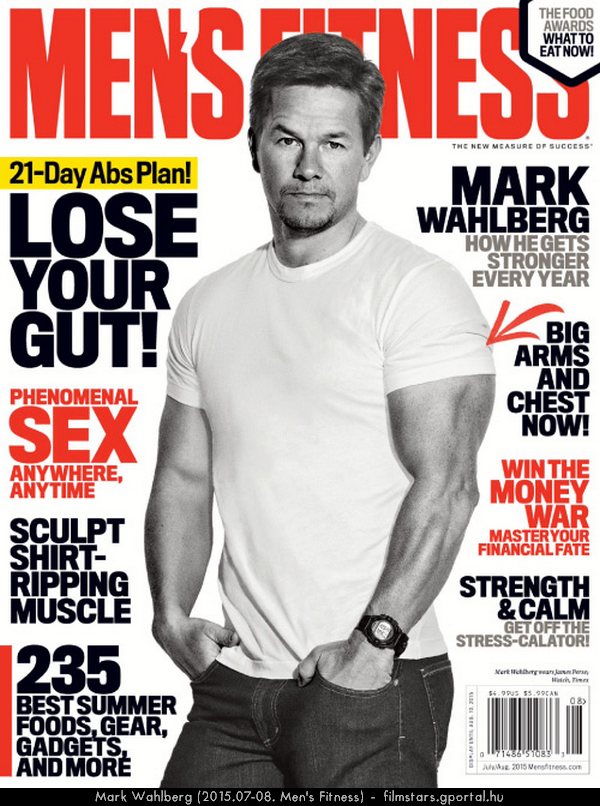 Mark Wahlberg (2015.07-08. Men's Fitness)