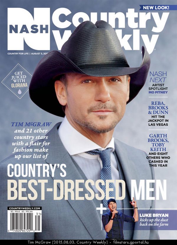 Tim McGraw (2015.08.03. Country Weekly)