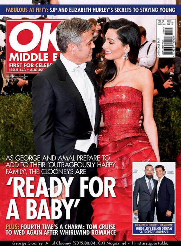 George Clooney & Amal Clooney (2015.08.04. OK! Magazine)