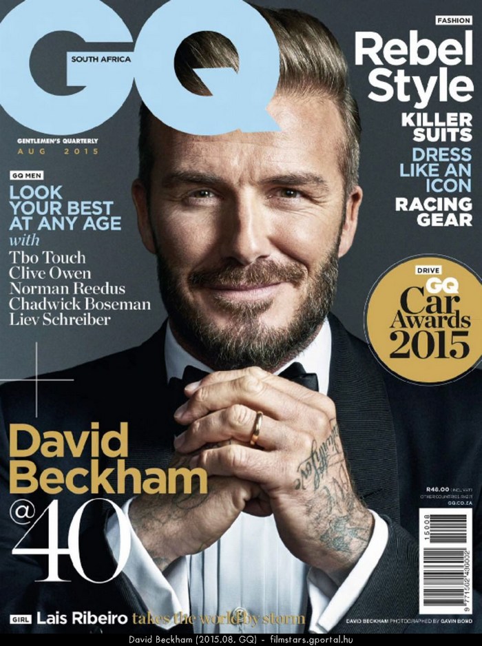 David Beckham (2015.08. GQ)
