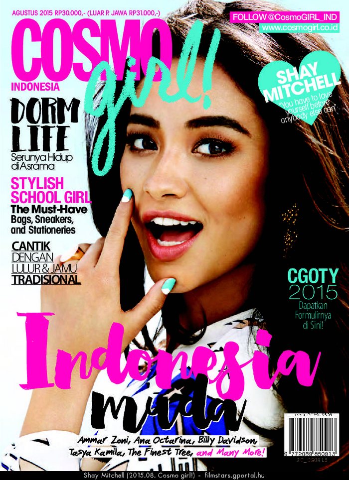Shay Mitchell (2015.08. Cosmo girl!)