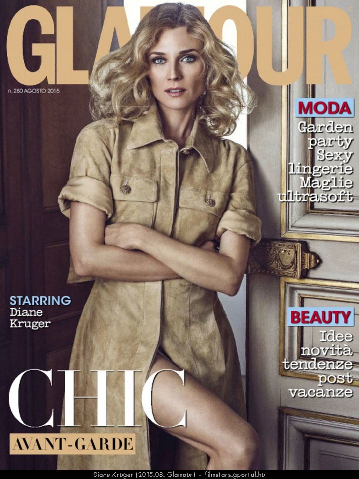 Diane Kruger (2015.08. Glamour)