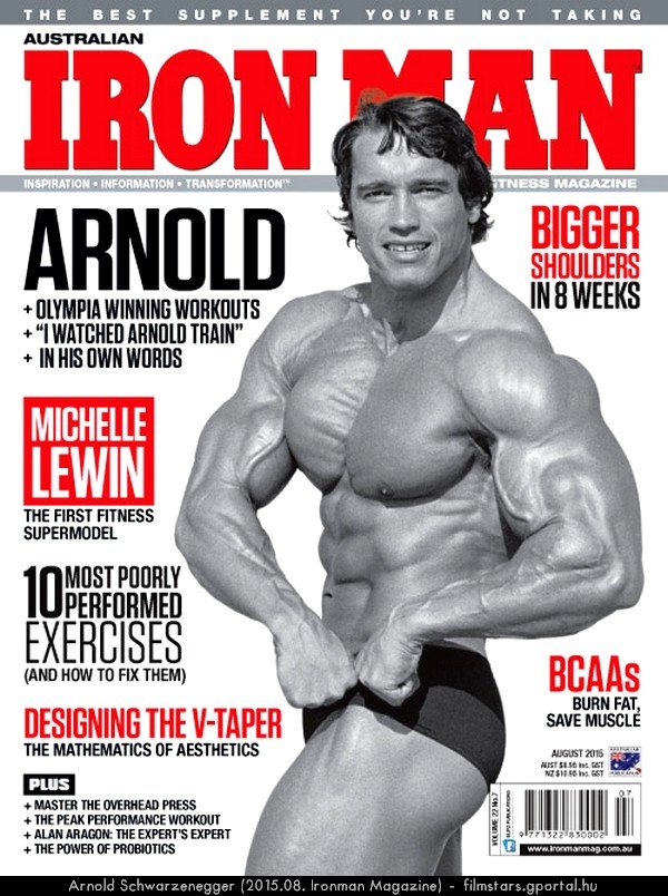 Arnold Schwarzenegger (2015.08. Ironman Magazine)