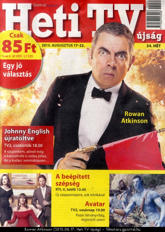 Sztrlexikon - Rowan Atkinson letrajzi adatok, kpek, hrek, filmek, kzssgi oldalak