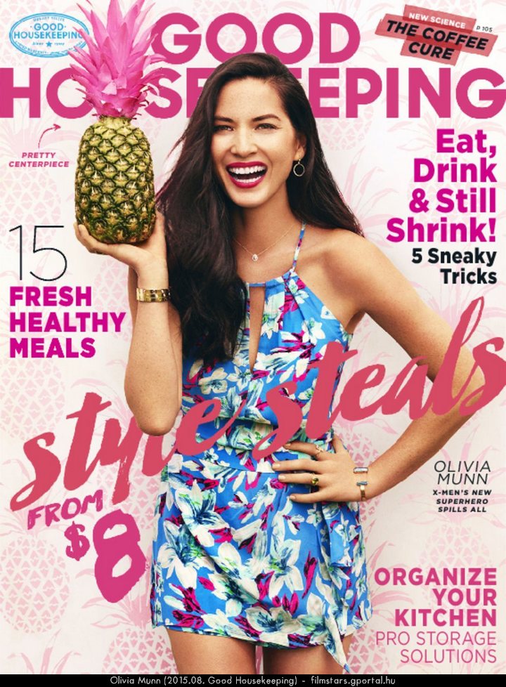 Olivia Munn (2015.08. Good Housekeeping)