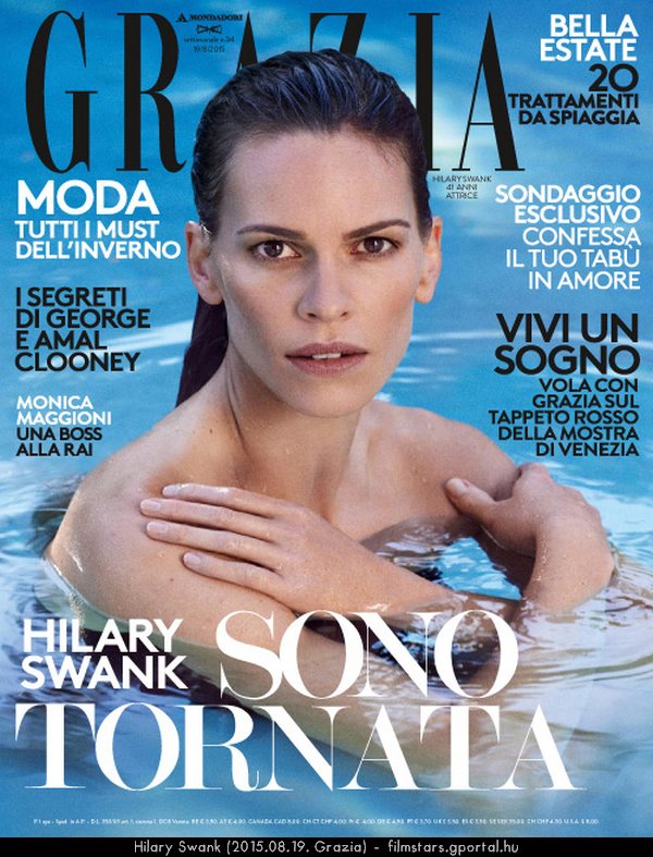 Hilary Swank (2015.08.19. Grazia)