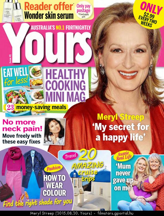 Meryl Streep (2015.08.20. Yours)