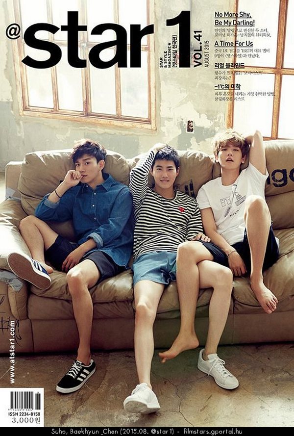 Suho, Baekhyun & Chen (2015.08. @star1)