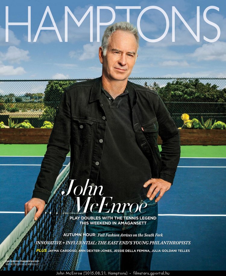 John McEnroe (2015.08.21. Hamptons)