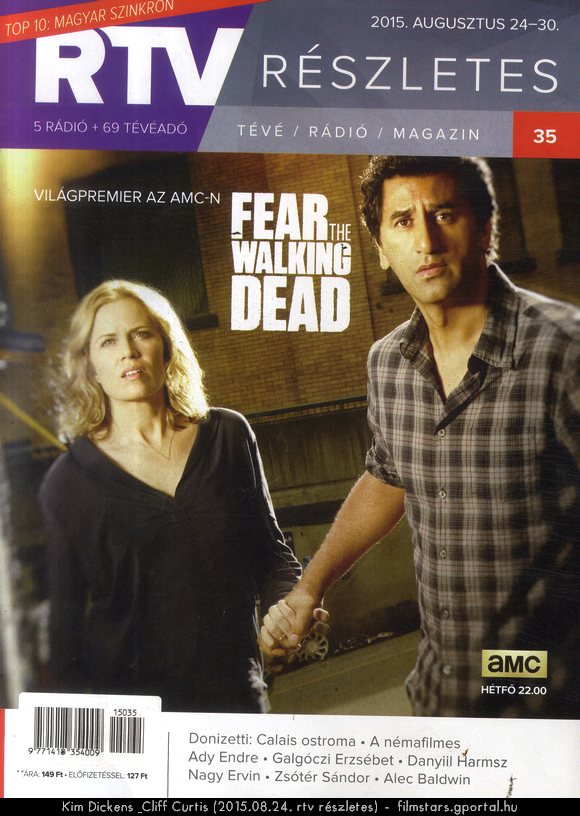 Kim Dickens & Cliff Curtis (2015.08.24. rtv rszletes)