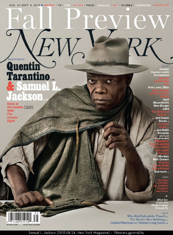 Samuel L. Jackson (2015.08.24. New York Magazine)