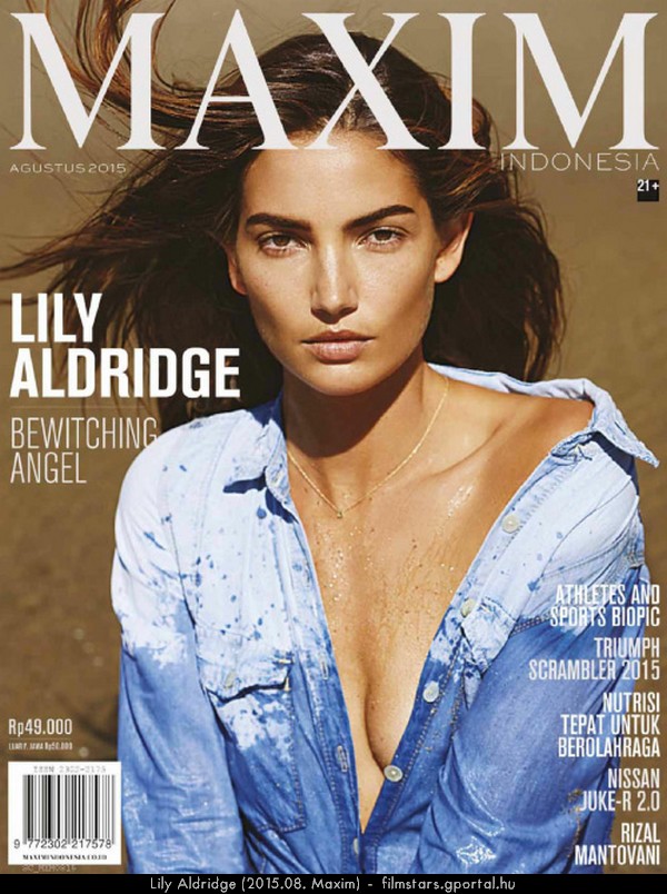 Lily Aldridge (2015.08. Maxim)