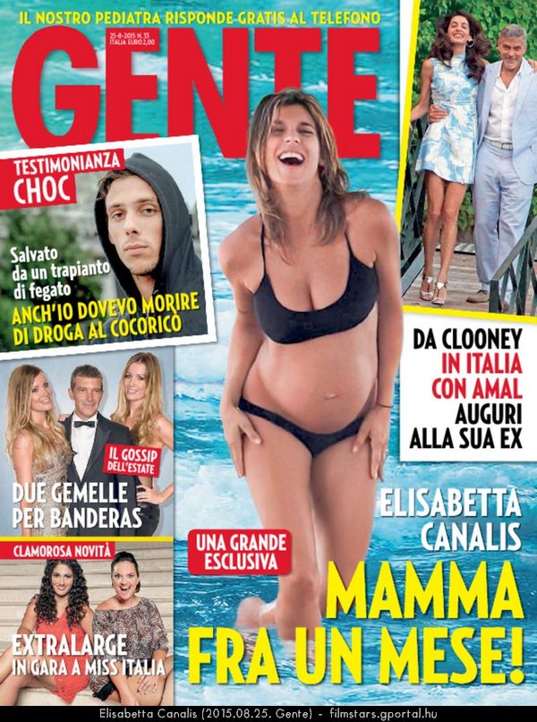 Elisabetta Canalis (2015.08.25. Gente)