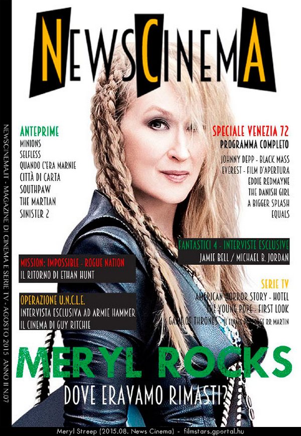 Meryl Streep (2015.08. News Cinema)
