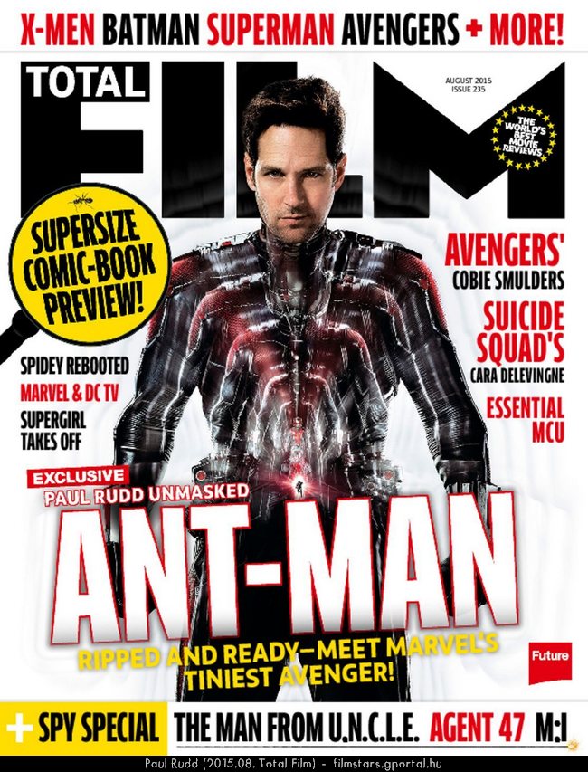 Paul Rudd (2015.08. Total Film)