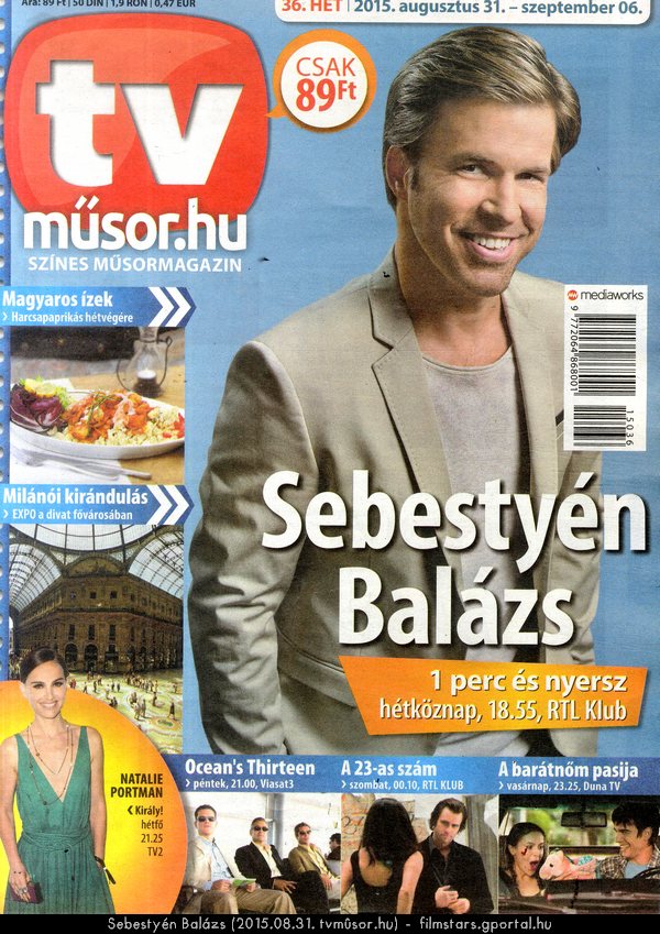 Sebestyn Balzs (2015.08.31. tvmsor.hu)