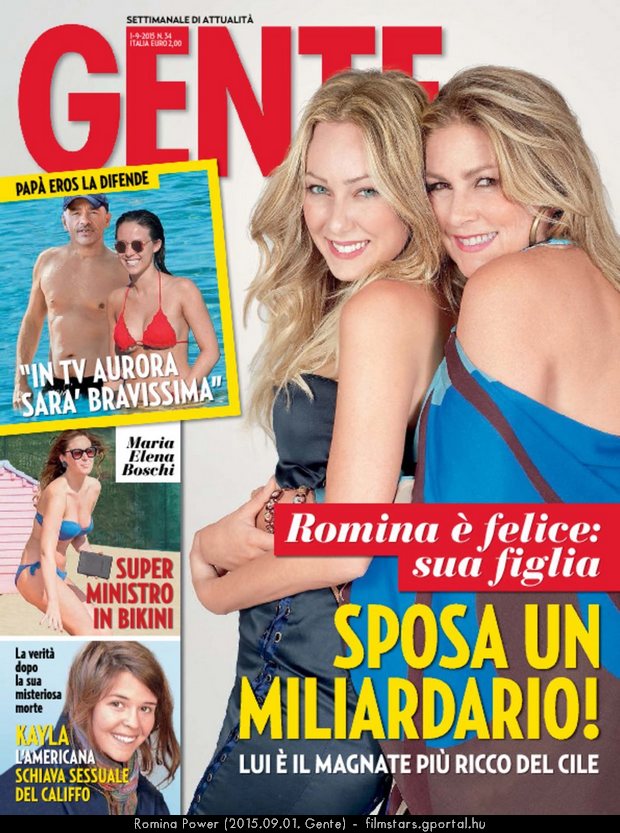 Romina Power (2015.09.01. Gente)