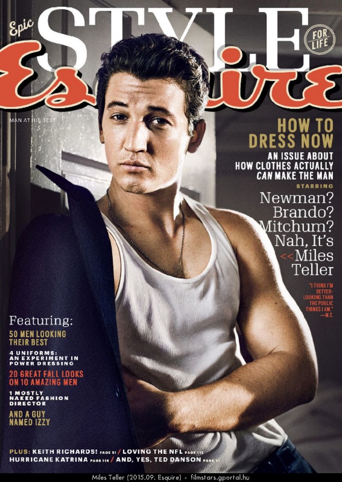 Miles Teller (2015.09. Esquire)