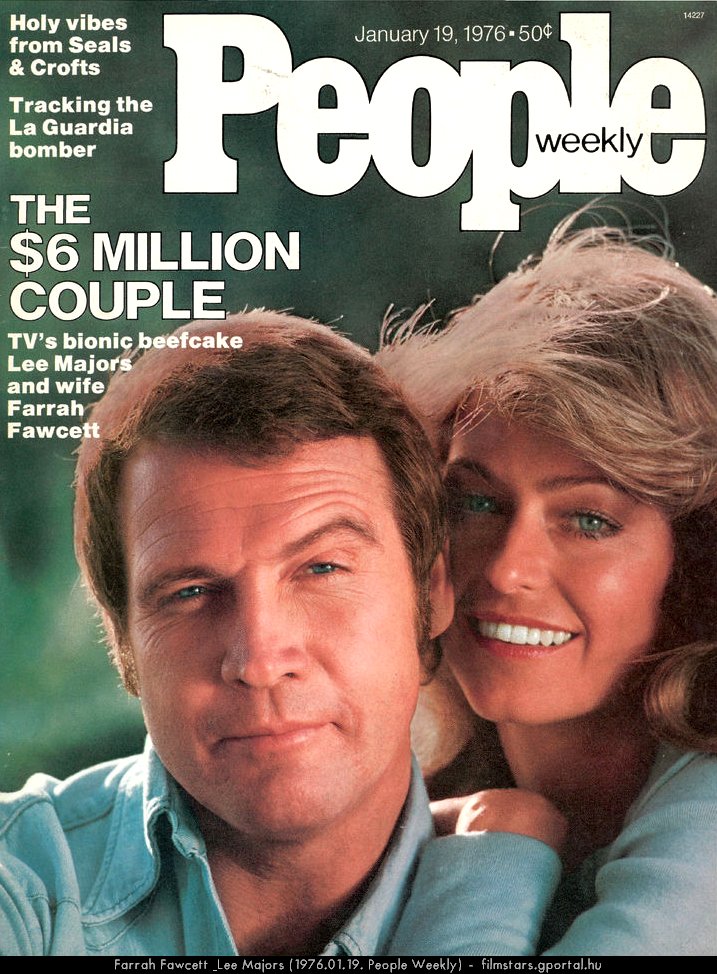 Farrah Fawcett & Lee Majors (1976.01.19. People Weekly)