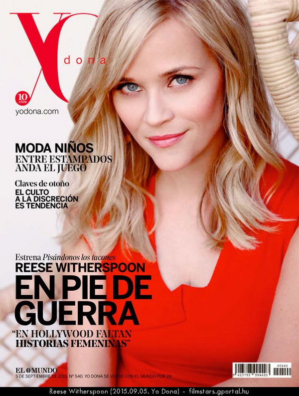 Reese Witherspoon (2015.09.05. Yo Dona)