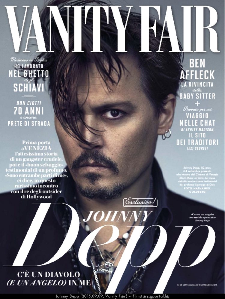 Johnny Depp (2015.09.09. Vanity Fair)