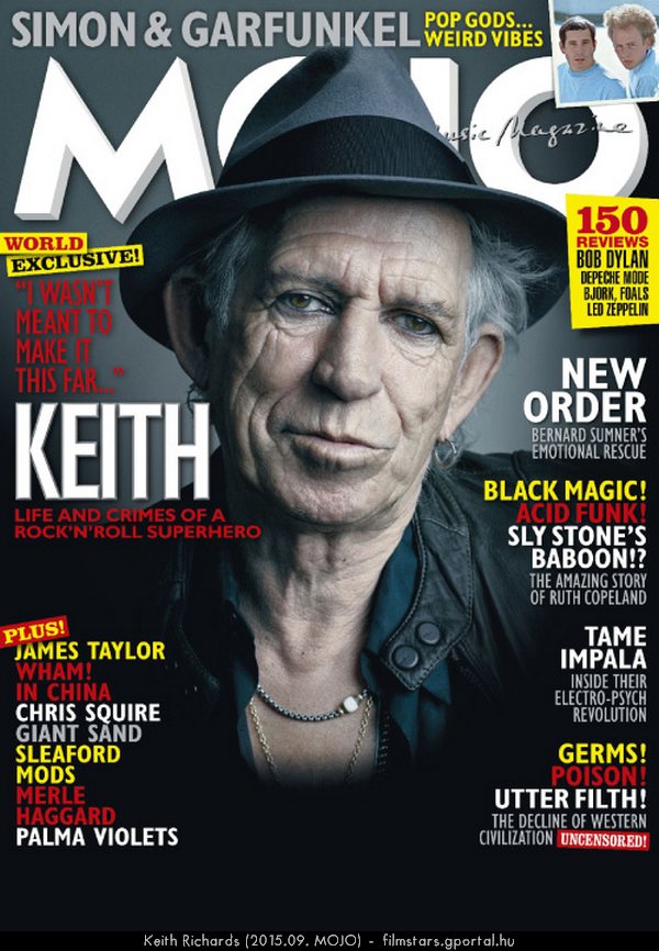 Keith Richards (2015.09. MOJO)