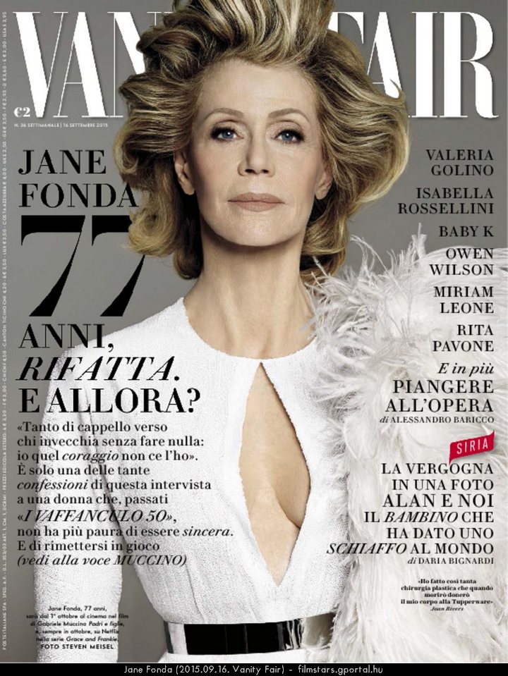 Jane Fonda (2015.09.16. Vanity Fair)