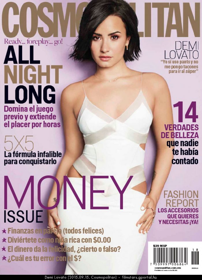 Demi Lovato (2015.09.15. Cosmopolitan)