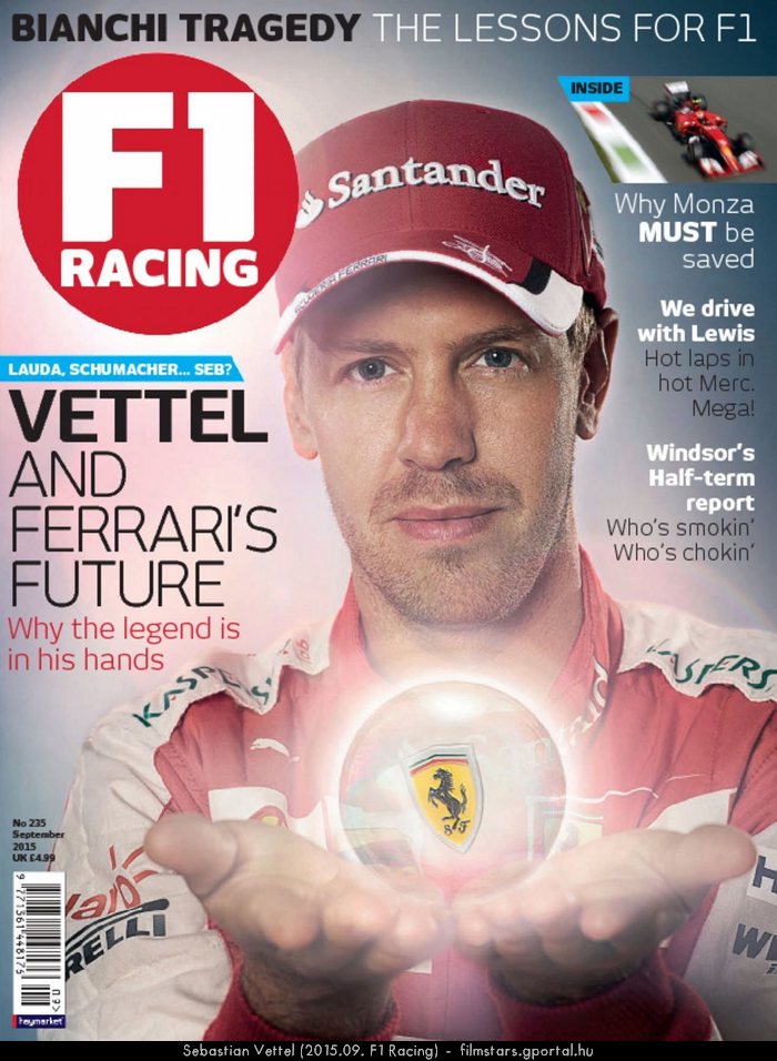 Sztrlexikon - Sebastian Vettel letrajzi adatok, kpek, hrek, kzssgi oldalak