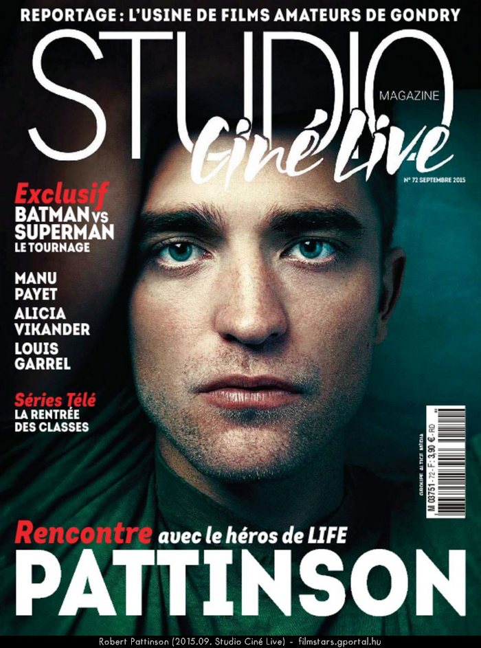 Robert Pattinson (2015.09. Studio Cin Live)