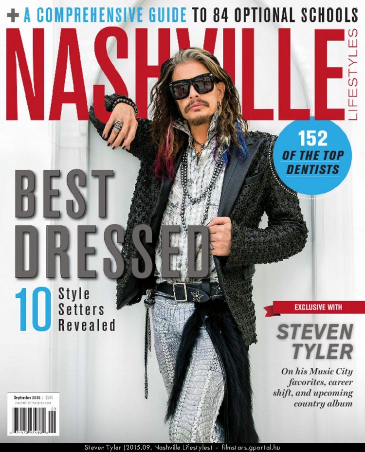Steven Tyler (2015.09. Nashville Lifestyles)