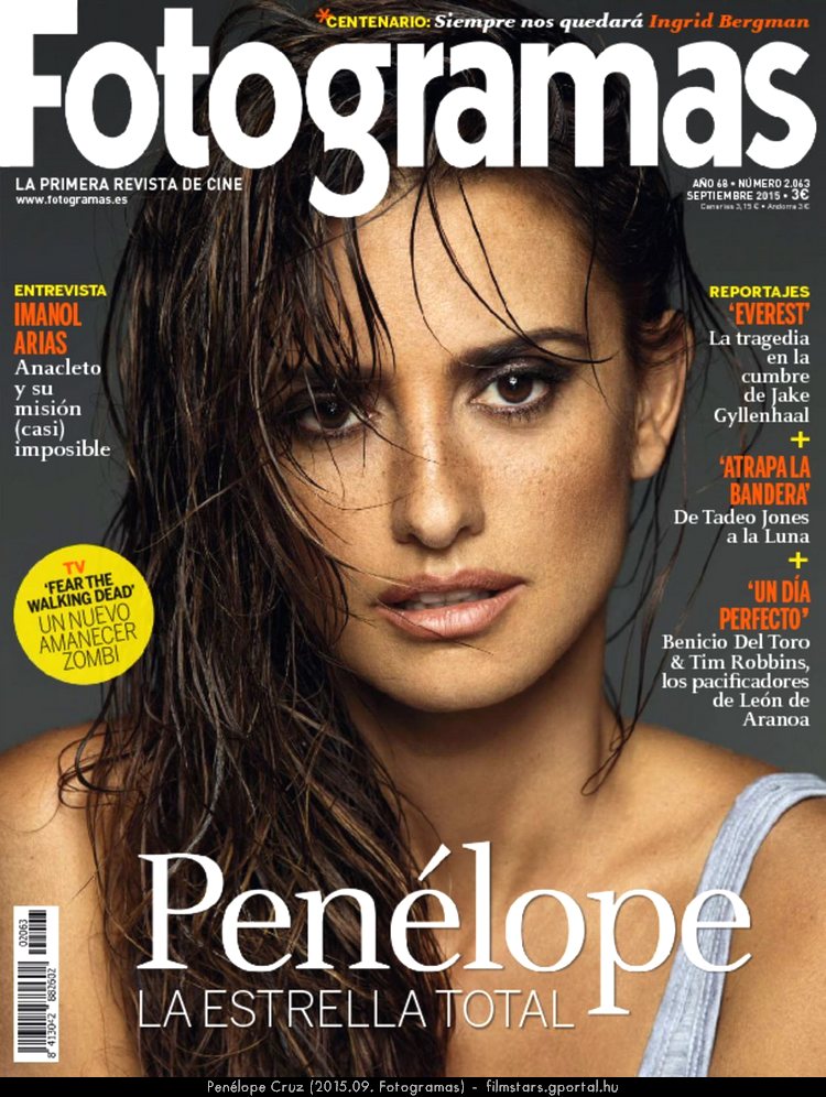 Penlope Cruz (2015.09. Fotogramas)