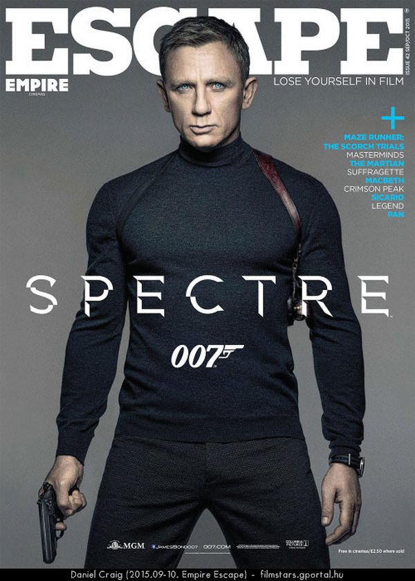 Daniel Craig (2015.09-10. Empire Escape)