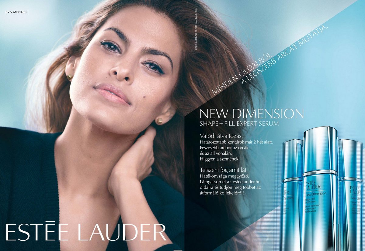 Eva Mendes - Este Lauder New Dimension reklmfot