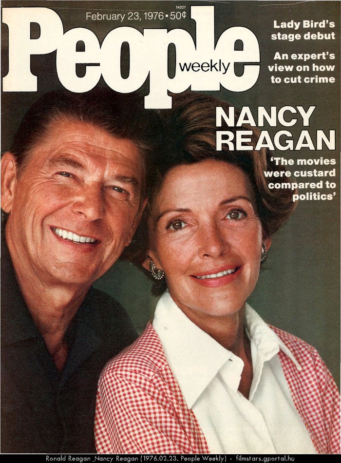Ronald Reagan & Nancy Reagan (1976.02.23. People Weekly)