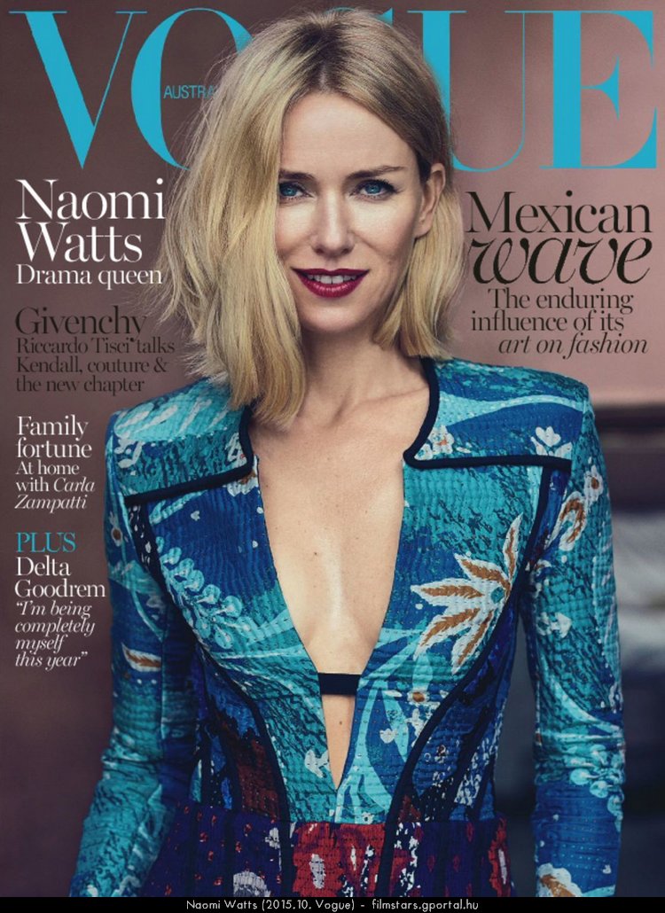 Naomi Watts (2015.10. Vogue)