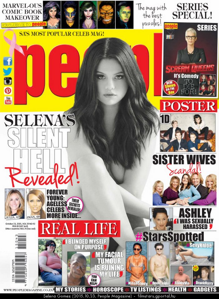 Selena Gomez (2015.10.23. People Magazine)