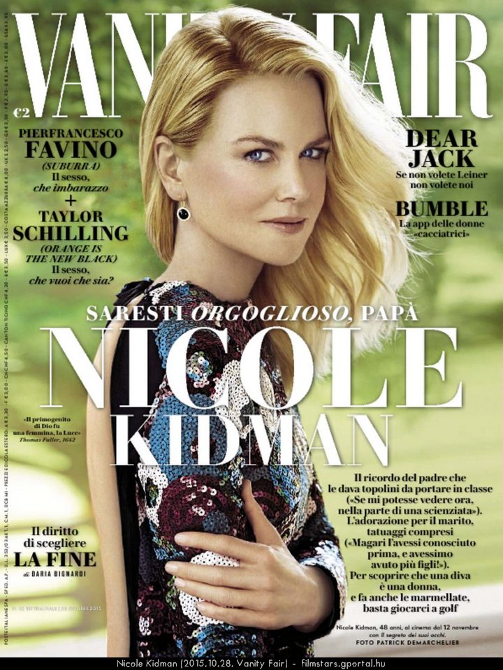 Nicole Kidman (2015.10.28. Vanity Fair)