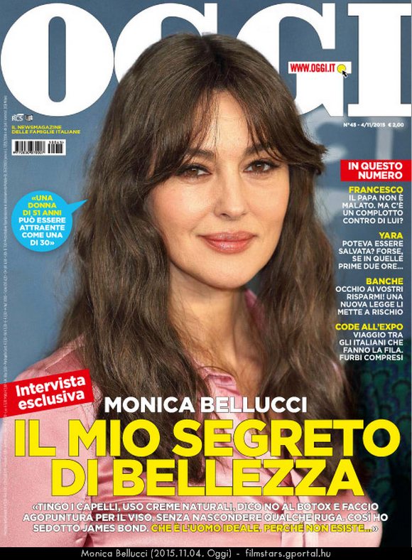 Monica Bellucci (2015.11.04. Oggi)