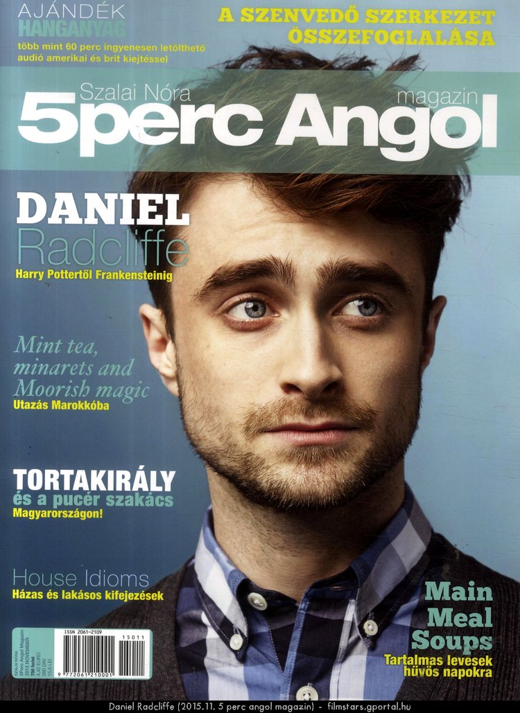 Daniel Radcliffe (2015.11. 5 perc angol magazin)