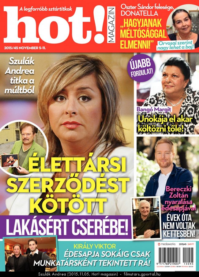 Szulk Andrea (2015.11.05. Hot! magazin)