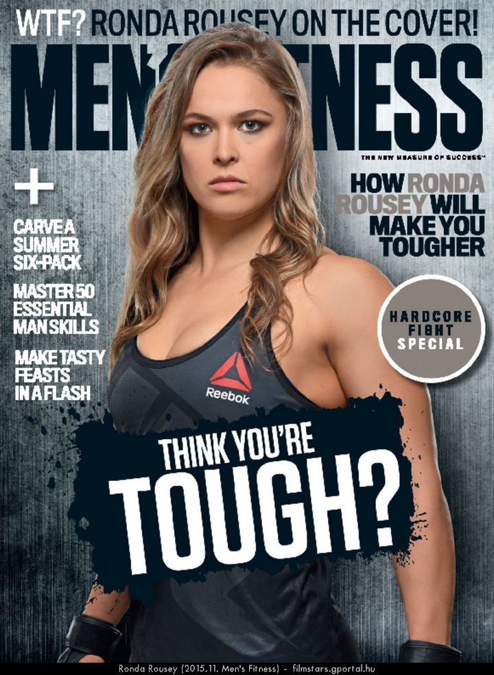 Ronda Rousey (2015.11. Men's Fitness)