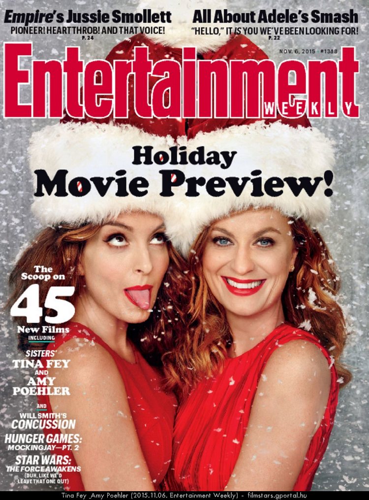 Tina Fey & Amy Poehler (2015.11.06. Entertainment Weekly)